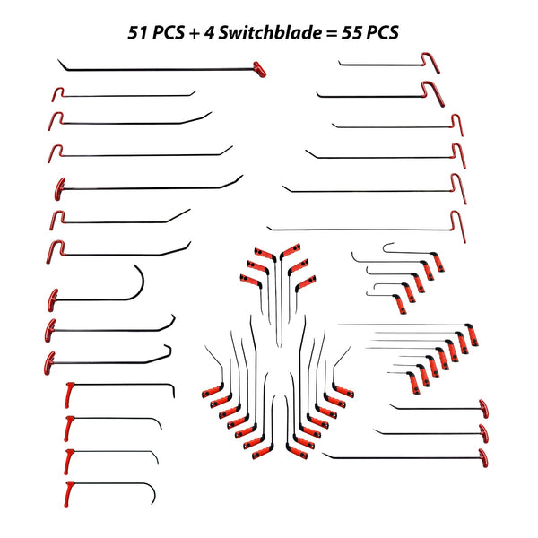 Professionelles PDR-Stangen-Set – 55-teilig